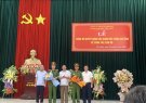 Ngày 04/7/2024 Công an huyện Yên Định tổ chức Lễ công bố Quyết định của Giám đốc Công an tỉnh về công tác cán bộ tại xã Yên Trung, thị trấn Thống Nhất và thị trấn Quán Lào.